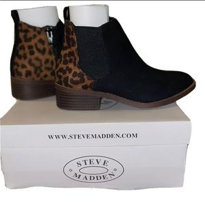 Steve Madden Girls JDuvet Boots Size 1